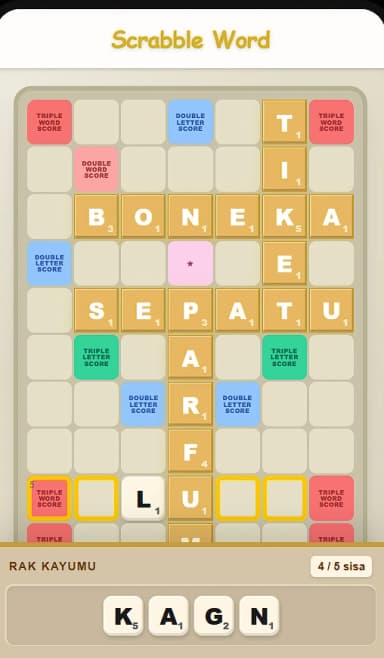Scrabble Word